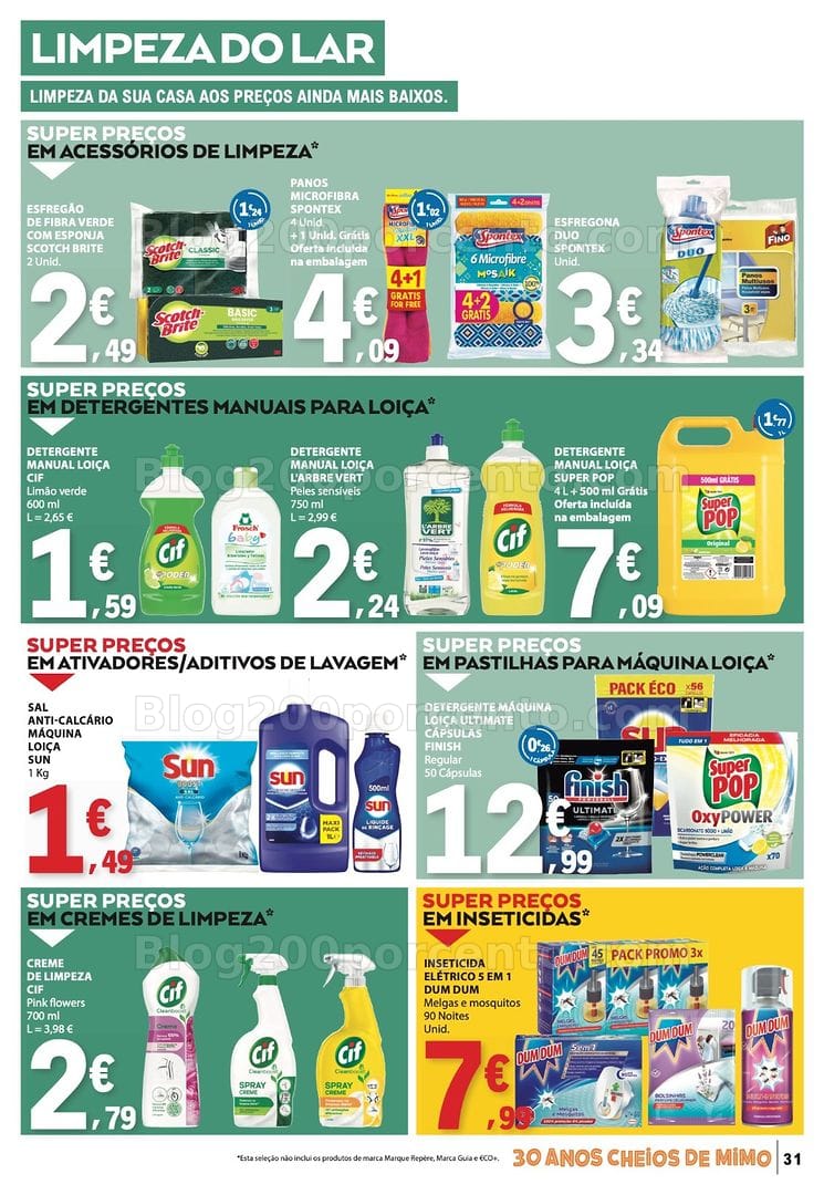 Antevisão Folheto E-LECLERC Promoções de 19 a 25 março